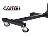 Engine Stand H Frame 450kg 1000lb Industrial Workshop Cars Auto Motor 4 Wheels V379-ENGSTND1LB