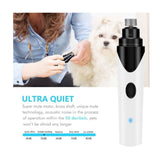 Pet Nail Grinder Dog Cat Electric Trimmer Rechargeable Clipper Claw Filer N8 V238-SUPDZ-33161983164496