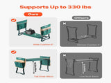 Garden Kneeler and, 6 in Wide Kneeling Pad, Heavy Duty Garden Kneeling Stool, Folding Garden V952-6YCGDJKZDK2GGCLRN001V0