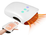 Livemor Hand Massager with Heat and Compression Cordless 3 Modes 3 Temperatures HAND-MASSAGE-HALF-WH