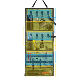Hanging Storage Canopy Organizer for Camping Supplies Soccer Park Awnings Campsite, 2 in 1 Storage V1366-AZ2-W-07505
