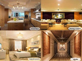 12 Pack MR16 LED Bulbs 12V 5W White 120 Degree Beam Compatible with 50W Halogen V1188-MS-527-037