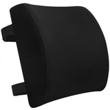 33 x 32 x 10 cm Memory Foam Lumbar Support Cushion - Black 3D Mesh, Slow Rebound Back Support for V888-ELOSUNG56050