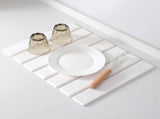 Folding Diatomaceous Earth Countertop Drain Mat - Quick Dry, Non-Slip & Easy Clean Absorbent V888-ELOSUNG35407