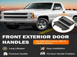 Exterior Door Handles Front/Rear Left & Right for Chevy C1500 C2500 C3500 K1500 K2500 K3500 GMC V1258-DP02-C-850
