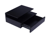 Levede 2x Bedside Tables Side Table Black FU6002-BK