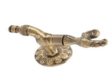 Antique Carved Faucet Bronze Copper Carp Retro Anti Rust Outdoor Garden Tap for Toilet G1/2in V1294-YM0717-3112220066812