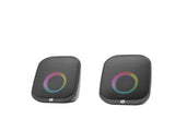 HP DHS-2113 Wired Bluetooth Speaker Portable USB AUX LED Stereo Sound Black V28-ELEHPDHS2113