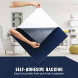 Carpet Tiles Peel and Stick, Squares Self Adhesive Carpet Floor Tile, Soft Padded Carpet Tiles, Easy V952-ZZFKDT2424YCU83VVV0