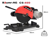 Baumr-AG 2400W 400mm 16" Metal Cut Off Cold Saw, Commercial Grade, Brushless Motor, Soft Start, 45 V219-SAWMCTBM4CBA