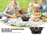 Iron Metal Outdoor Stove for Camping, Barbecue, Fishing, and Efficient Heating Activities V1192-AZ-W-27749