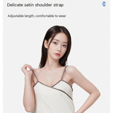 Champagne Wearable Waffle Bath Towel Set with Adjustable Straps - 70x150cm Quick Dry Wrap Dress and V888-ELOSUNG56313-1