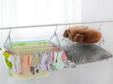Drying Rack - 36 Stainless Steel Clips - Reinforced No Deformation - Socks and Underwear Drying Rack V1188-MS101-00937-1