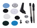 Electric Spin Scrubber IPX7 Water Proof Power Cordless Sweeping Brush 8 in 1 Multi Function for V1294-YM0901-3117250094211