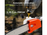 Gas Pole Saw, 25CC 2 Stroke Gas Powered Pole Saws 20.3 cm Cutting Bar, Cordless Tree Trimmer V952-ECCYJCS8INCH86J0A002V0