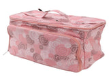 Knitting Bag Pink Oxford Cloth DIY Multifunctional Portable Crochet Holder Bag with Dividers for V1294-YM0706-3117230171111