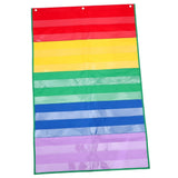 PVC Index Card Holder Organizer Pockets for Classroom and Office Storage, 1 Set Practical and V1192-AZ-W-22402