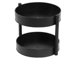 Rotating Spice Rack Countertop Double Layer Multi Functional 360 Degree Rotatable Spice Storage V1294-YM0715-3117220132211