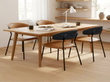 Levede 4x PU Leather Dining Chairs Kitchen Lounge CH1151-PU-4-BR