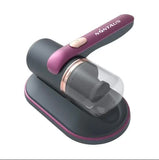 Purple Portable UV Mattress Cleaner, Handheld Wireless Dust Mite Vacuum, Home UV Sterilizer for Bed, V888-ELOSUNG13060
