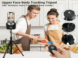 Automatic Face Tracking Gimbal Mobile Phone Holder 360&deg Rotation AI Face Recognition Phone Tripod V1370-AZ4-07957