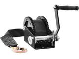 Hand Winch, 907.1 kg Pulling Capacity, Boat Trailer Winch Heavy Duty Rope Crank with 7 m Polyester V952-CYSDJP2000BDI2OUWV0