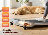 Everfit 3 in 1 Walking Pad Treadmill 12% Incline Under Desk Treadmills for Home Gym With 40cm Wide TMILL-400-2INC-SI