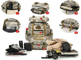 100L Waterproof Hiking Camping Traveling Outdoor Backpack Bag With high strength buckles, smooth and V1192-AZ-W-24962