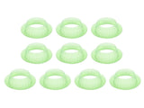 10pcs Green Cloches Plastic Plant Round Cover Reusable Plant Seed Humidity Domes for Home V1294-YM0703-3111230108211