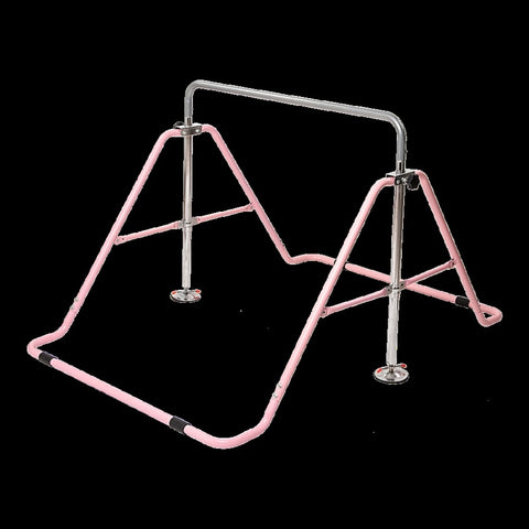 Kids Gymnastics Bars Training Horizontal Bar Monkey Kip Bar Pink V63-826761