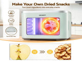 Devanti Food Dehydrator Machine 5 Tray Mini Fruit Dryer Maker Green FD-E-309A-5T-GN