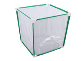 Mesh Cage 15.75x15.75x23.62in Butterfly Habitat Cage Plant Landscape Fiber Tube Enclosure V1294-YM0901-3111240227711