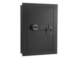Wall Safe, 3-Tier Hidden Wall Mounted Safe Password & Key, Q235 Cold-Rolled Steel In-Wall Box V952-BGBXJ4145625LE5K9001V9