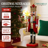 Christabelle 60cm Musical LED Animated Christmas Nutcracker Ornament Decoration 112_NK105