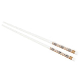 10 Pairs Ceramic Chopsticks Household Tableware Cutlery for Home Hotel Restaurant GiftPrague Pattern V1294-YM0901-3118200103513