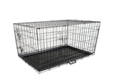 Wire Dog Cage Foldable Crate Kennel 36in with Tray V274-PET-WC36