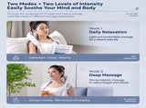 Wireless U-Shaped Neck and Shoulder Massager with Adjustable Strap for Home Office and Full Body V1341-ZY-GBUKAY9K-BEIGE