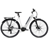 Valk Metro ST 5 + Electric Bike, Mid-Drive, Step-Through, Large, White V219-BIKECBVAL4SMA