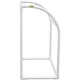VEVOR Pool Towel Rack, 5 Bar, Milky, Freestanding Outdoor PVC Curved Poolside Storage Organizer, V952-MJJBSSXGBDDW52IAUV0
