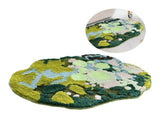 Plush Bath Mat Anti Slip Dirty Resistant Bathroom Rug Soft Bedside Floor Carpet for Bedroom Living V1294-YM0901-3117240295111