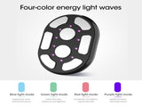 White RF Body Sculpting Massager Handheld Slimming Device with EMS & LED Light Therapy for Stomach V888-ELOSUNG40551