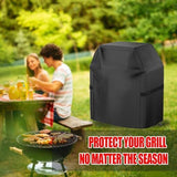 Grill Cover, 40 inch Small Gas Grill Cover for Outdoor Grill, Waterproof, Weather Resistant, UV & V1107-114-43816
