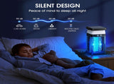 Bug Zapper Outdoor Indoor Mosquito Zapper Solar Fly Zapper Rechargeable Electric Mosquito Killer V1192-AZ-W-14965