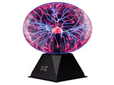 Plasma Ball Lamp - Touch & Sound Sensitive USB-Powered Globe for Decor, Parties & STEM Learning V1107-CS-DLZD4