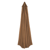 Patio Umbrella Replacement Canopy 9.84ft 8 Ribs Outdoor Patio Umbrella Canopy Cover for Backyard V1294-YM0901-210414QY01-4