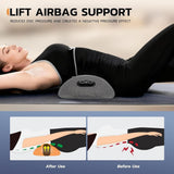 3-in-1 Electric Back Massager, Lumbar Support Pillow withTraction Lifting and Vibration Massage and V1366-AZ2-W-11557