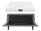 Artiss King size bed frame & Giselle Bedding King Mattress Combo, adjustable bed Base for Snoring EAB-8183-PURE-20-K
