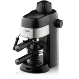 Compact 3.5Bar Semi-Automatic Espresso Machine with Steam Milk Frother for Home, Office, and Small V1341-ZY-E2K2SU5K-BLACK