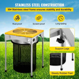 Automatic Bud Trimmer, 18" Electric Trimmer, Stainless Steel Leaf Bud Automatic Hydroponic with V952-18CWDSCJ000000001V3