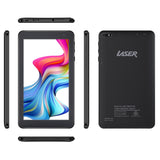 Laser 7 Inch Android 13 Tablet 3GB 32GB Pink Silicon Case V1031-MID-7A13P-013